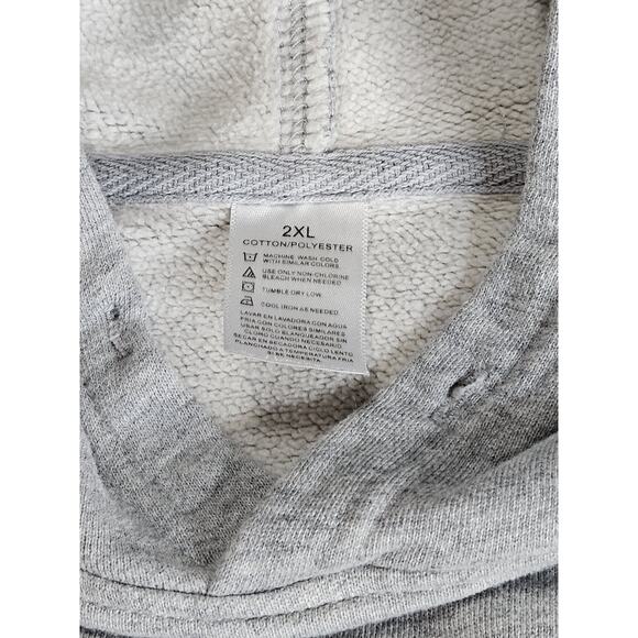 NFL Green Bay Packers Men's Pullover Hoodie Sweatshirt w/Pouch Size 2XL Go Pack - Picture 4 of 5